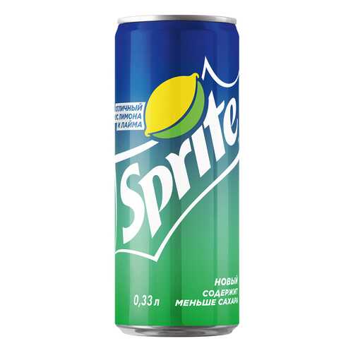 Напиток газированный Sprite жестяная банка 0.33 л в Окей