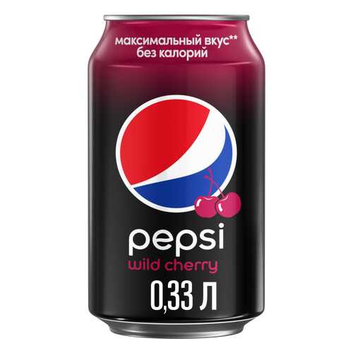 Напиток Pepsi вишня жестяная банка 0.33 л в Окей