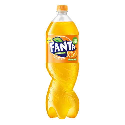 Напиток сильногазированный Fanta апельсин безалкогольный пластик 1.5 л в Окей