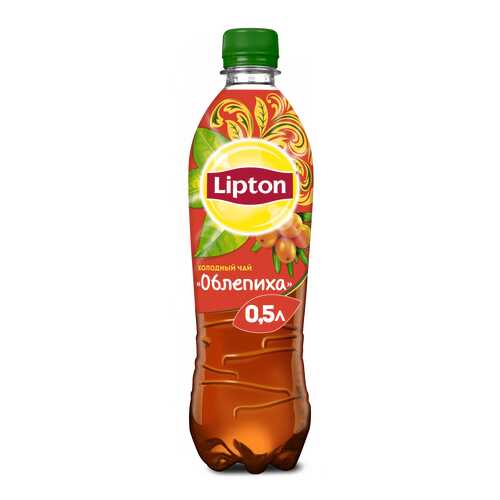 Холодный чай Lipton облепиха по-русски 0.5 л в Окей